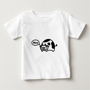 T-shirt Pour Bébé Vache à Mooing