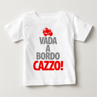 T-shirt Pour Bébé Vada un Bordo CAZZA