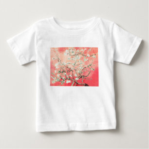 T-shirt Pour Bébé Van Gogh Almond Blossoms Peach