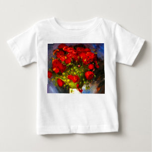 T-shirt Pour Bébé Van Gogh Red Poppies