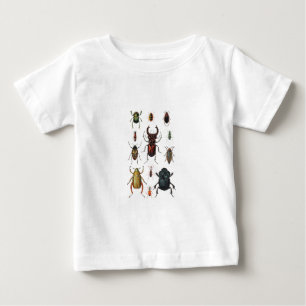 T-shirt Pour Bébé Variétés de scarabée