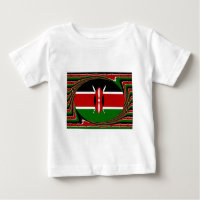 Vecteur Drapeau Dynamique Kenyan : Un Design Énerg