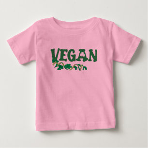 T-shirt Pour Bébé Vegan irlandais