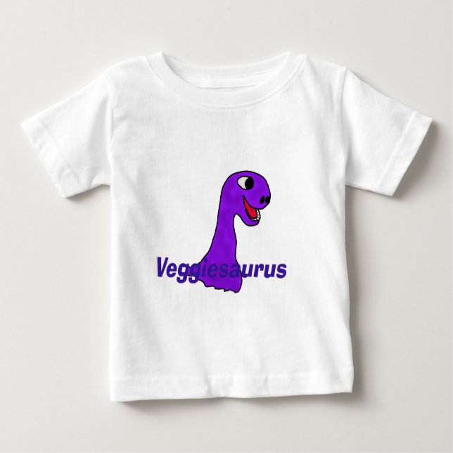 T-shirt Pour Bébé Veggiesaurus (Devant)
