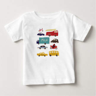 T-shirt Pour Bébé Véhicules