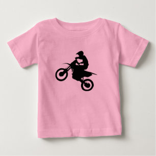 T-shirt Pour Bébé VÉLO de SALETÉ (noir)