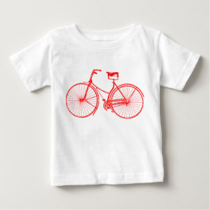 T-shirt Pour Bébé Vélo vintage