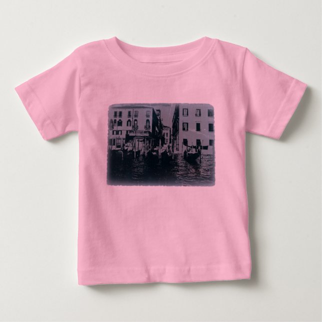 T-shirt Pour Bébé Venise Italie (Devant)
