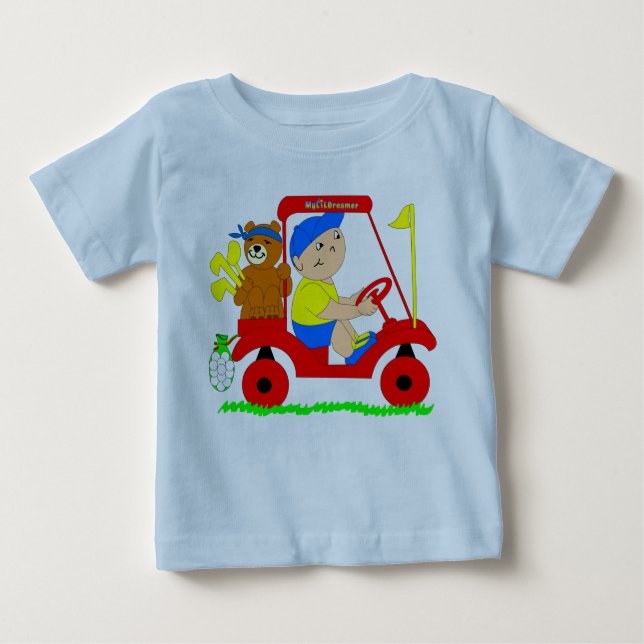 T-shirt Pour Bébé vêtements de golf pour bébé (Devant)