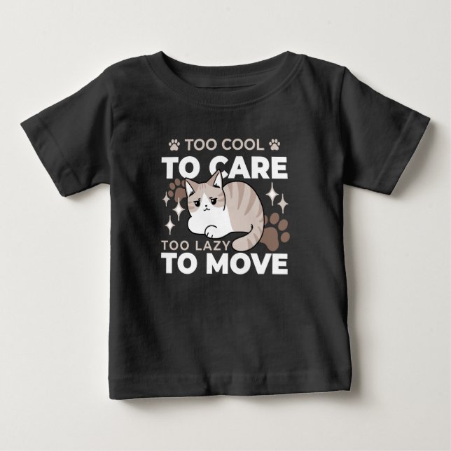 T-shirt Pour Bébé Vibes décontractées et lumineuses pour le design A (Devant)