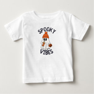 T-shirt Pour Bébé Vibes éffrayantes