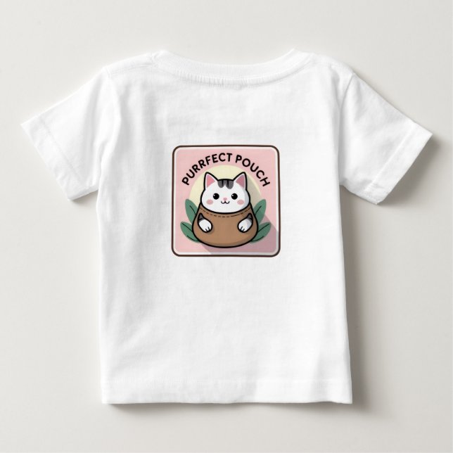 T-shirt Pour Bébé Vibes urbaines Streetwear Tee (Dos)