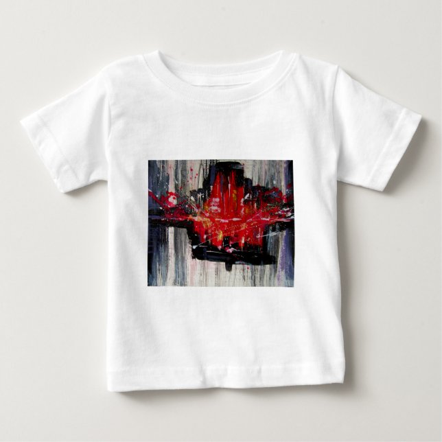T-shirt Pour Bébé ville (Devant)