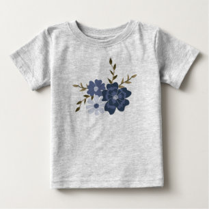T-shirt Pour Bébé Vins Vignes Botanique