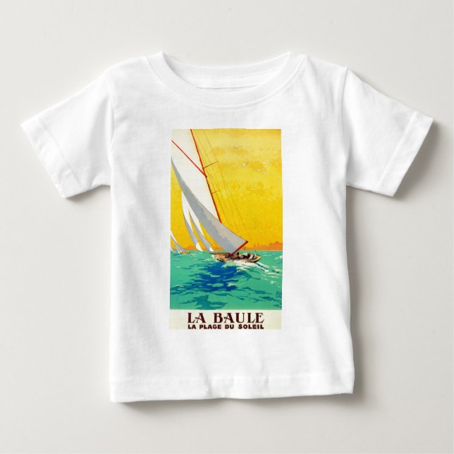 T-shirt Pour Bébé Vintage (Devant)