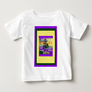 T-shirt Pour Bébé Vintage USA Plus fort ensemble Art Abstrait Imprim