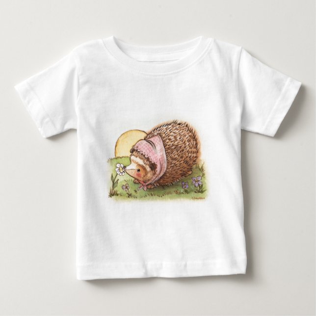 T-shirt Pour Bébé Violer le hérisson (Devant)
