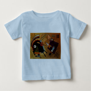 T-shirt Pour Bébé Violet noir Kandinsky