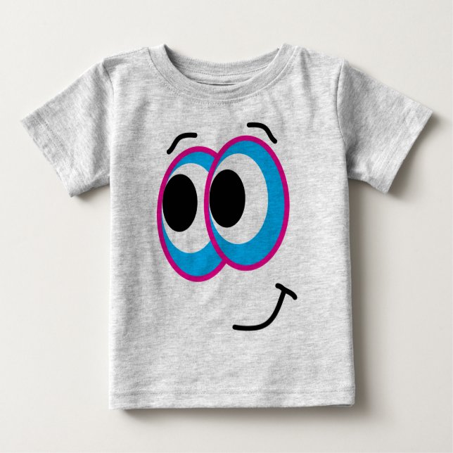 T-shirt Pour Bébé Visage (Devant)