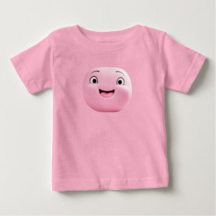 T-SHIRT POUR BÉBÉ VISAGE ROSE