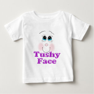 T-shirt Pour Bébé visage touffu