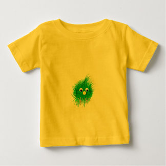 T-shirt Pour Bébé Visage vert brouillé