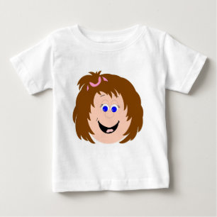 T-shirt Pour Bébé Visages et graphismes amusants pour les enfants