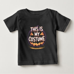 T-shirt Pour Bébé Voici mon costume Halloween