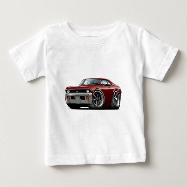 T-shirt Pour Bébé Voiture 1971-72 marron de nova (Devant)