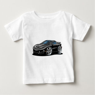 T-shirt Pour Bébé Voiture 1998-02 noire du transport AM