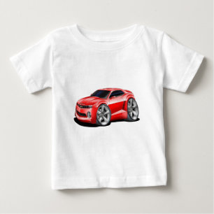 T-shirt Pour Bébé Voiture 2010-11 de rouge de Camaro
