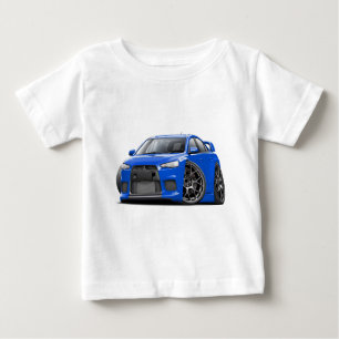 T-shirt Pour Bébé Voiture de bleu d'Evo