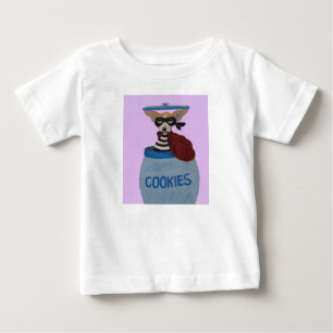 T-shirt Pour Bébé Voleur de Cookies Chihuahua