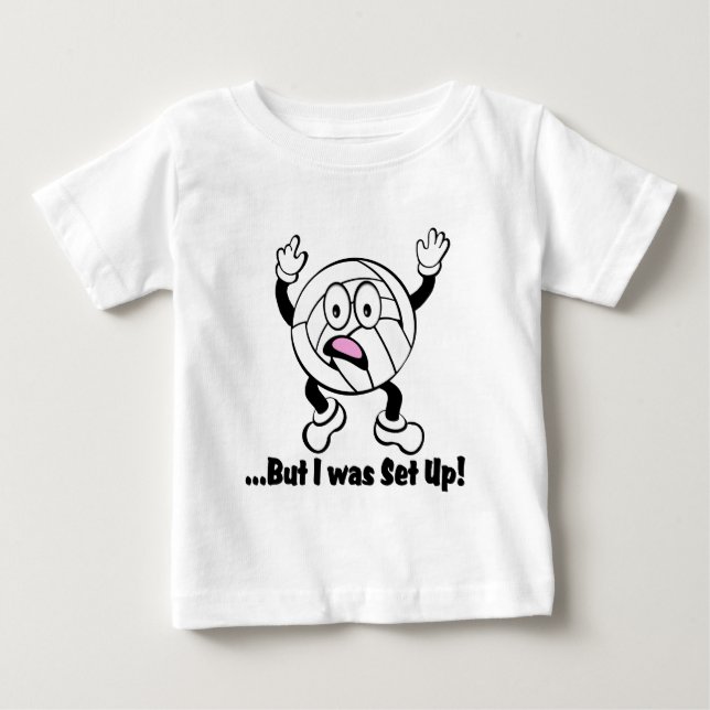 T-shirt Pour Bébé Volley Dude (Devant)
