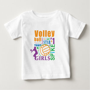 T-shirt Pour Bébé Volleyball de Bourne