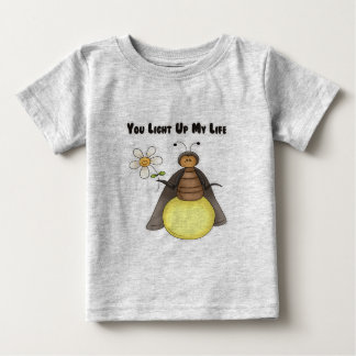 T-shirt Pour Bébé Vous allumez ma vie