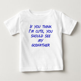 T-shirt Pour Bébé Vous devriez voir mon parrain