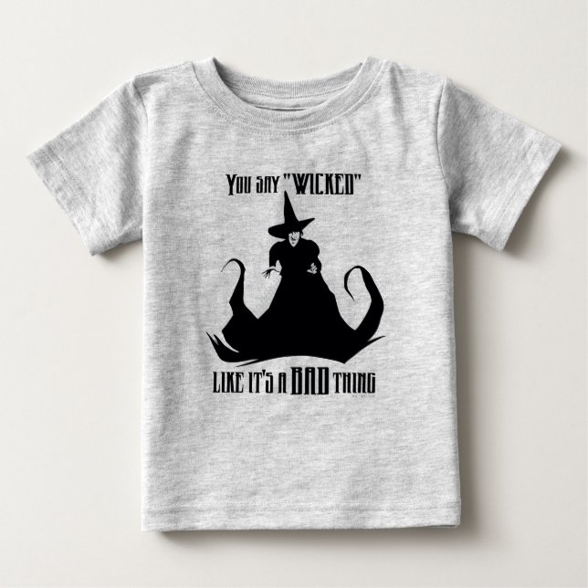 T-shirt Pour Bébé Vous dites "Méchant" Comme si c'était une mauvaise (Devant)