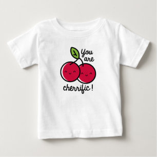 T-shirt Pour Bébé Vous Êtes Cherrifique