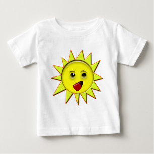 T-shirt Pour Bébé Vous êtes mon soleil