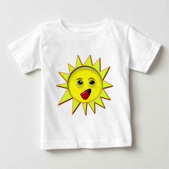 T-shirt Pour Bébé Vous êtes mon soleil (Devant)