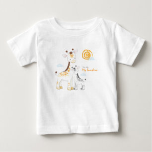T-shirt Pour Bébé Vous êtes mon soleil