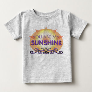 T-shirt Pour Bébé Vous êtes mon soleil pour le bébé