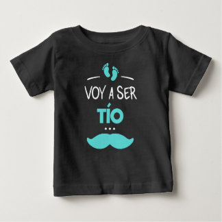 T-shirt Pour Bébé Voy a ser tio