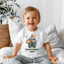 T-shirt Pour Bébé Voyage agréable