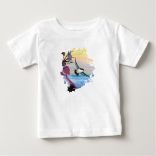 T-shirt Pour Bébé Vue Oiseaux
