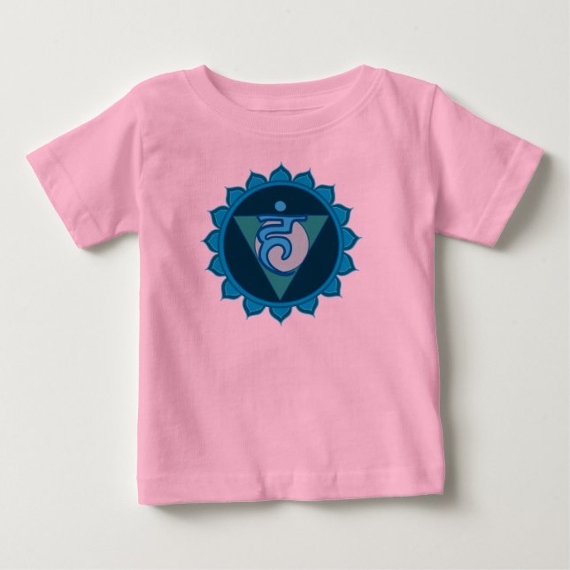 T-shirt Pour Bébé Vushuddha Chakra Bodysuit bébé (Devant)