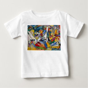 T-shirt Pour Bébé Wassily Kandinsky - Composition II Art abstrait