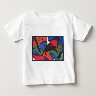 T-shirt Pour Bébé Wassily Kandinsky Franz Marc Blue Rider Peinture