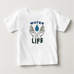 T-shirt Pour Bébé Water Love Baby Tee